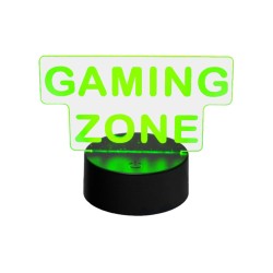Mecharite 3d Led Lamp Gaming Zone