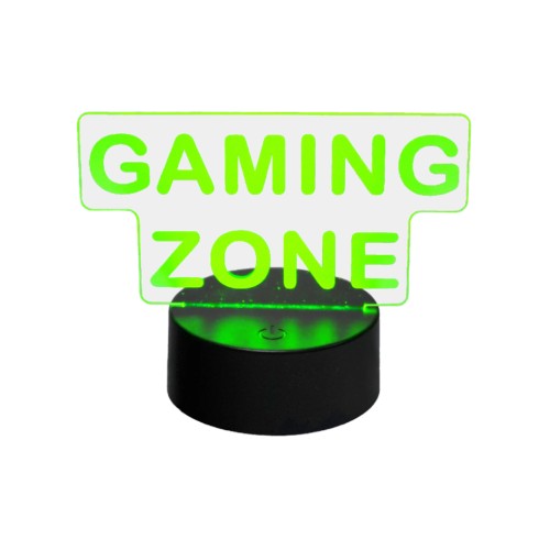 Mecharite 3d Led Lamp Gaming Zone