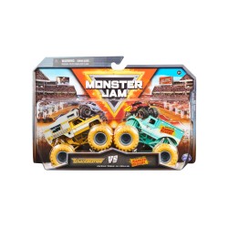 Monster Jam 1:64 Die Cast 2 Pack Wreckreation Vs Ranger Rescue