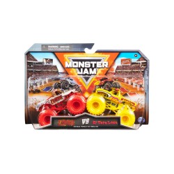 Monster Jam 1:64 Die Cast 2 Pack Zombie Vs El Toro Loco