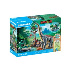 Playmobil Brachiosaurus With Hovercraft (71819)