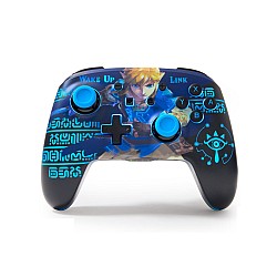 Powera Enhanced Wireless Controller With Lumectra Etched Wake Up Link