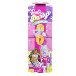 Barbie Party Unboxed Brunette Doll