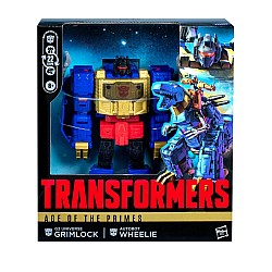 Transformers Age Of Primes Leader Class G2 Universe Grimlock & Autobot Wheelie 2-pack 19cm (g0487)