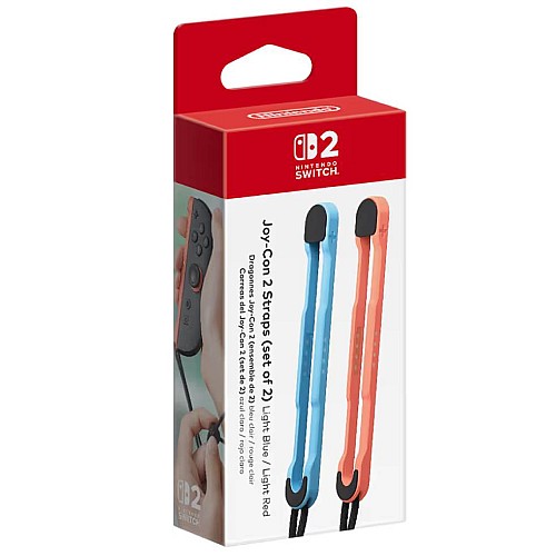 Joy-con 2 Strap Pair Light Blue/light Red