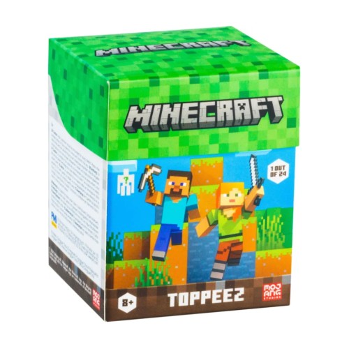 Minecraft 3d Toppeez 1 Figurine Blind Box/random (mnc08000)