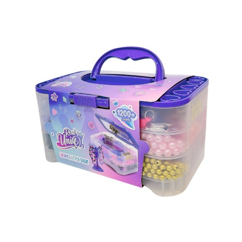 Real Uniq Jewellery Box With 1200 Beads (30516)