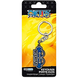 One Piece Marine Keychains X4