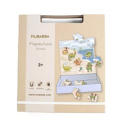 Filibabba Magnetic Game Dino Beach Puzzle (fi-03586)