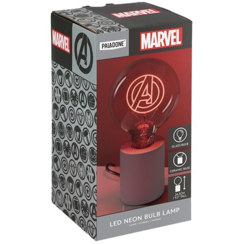 Marvel Avengers Led Neon Bulb Lamp
