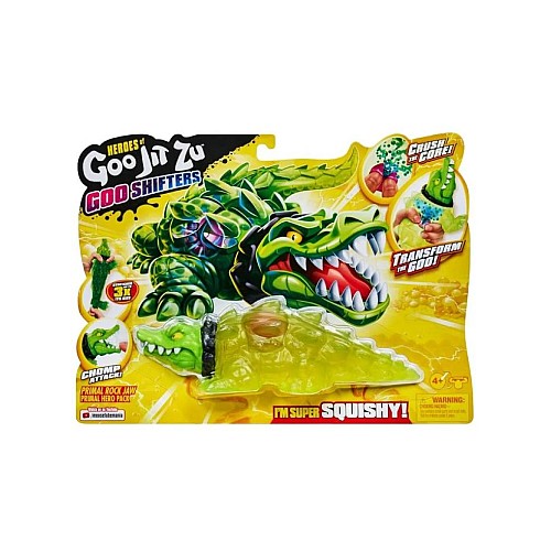 Heroes Of Goo Jit Zu Goo Shifters Rock Jaw Primal Hero Pack Random (gjt37000)