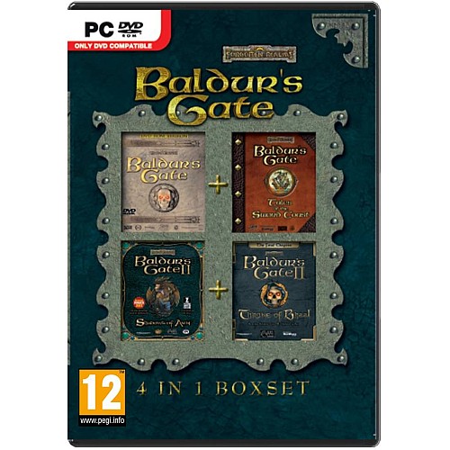 Baldur's Gate 4 In 1 Boxset