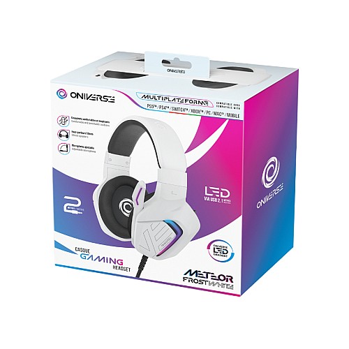 Oniverse Gaming Headset Meteor Frost White - Playstation 5