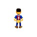 Minix Collectible Figurines Football Stars Fc Barcelona Pedri 12 Cm (mnxc0000)