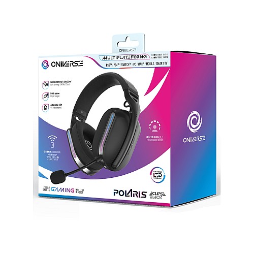 Oniverse Wireless Gaming Headset Polaris Eclipse Black