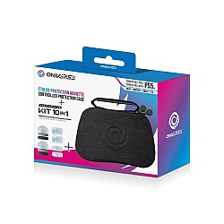 Oniverse Controller Case With 10 Accessories 4 Rings + 6 Silicone Cap Grey