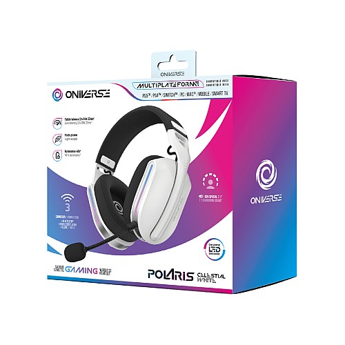 Oniverse Wireless Headset Polaris Celestial White