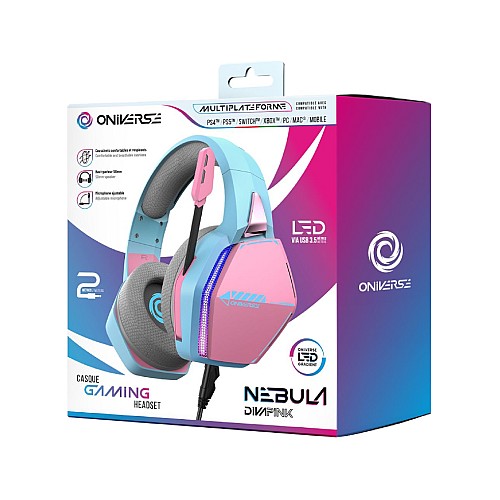 Oniverse Headset Nebula Diva Pink