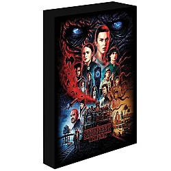Light Up Canvas Stranger Things 30x40