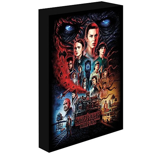 Light Up Canvas Stranger Things 30x40