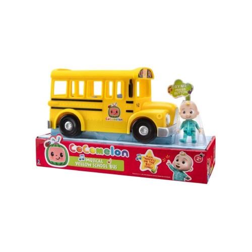 Cocomelon Musical Yellow School Bus (ccm01001)