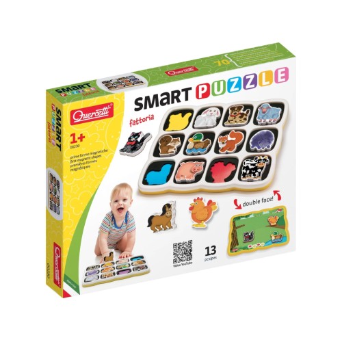 Quercetti Smart Puzzle Farm (qu-0230)