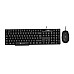 Techmade Kit Keyboard + Mouse Wired Black