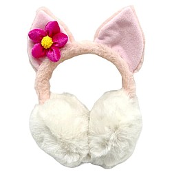 Tinka Plush Earmuffs Flower (8-800417)