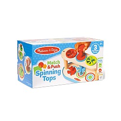 Melissa & Doug Match & Push Spin Top (31812)