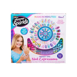 Shimmer N Sparkle Trendy Tips Nail Expressions (65610s)