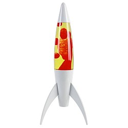 Itotal Rocket Lava Lamp White, Yellow, Red