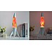 Itotal Rocket Lava Lamp White, Yellow, Red