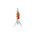 Itotal Rocket Lava Lamp White, Yellow, Red