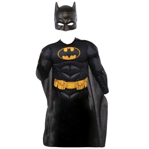 Rubies Batman Muscle Top With Cape And Mask (g34095os000)