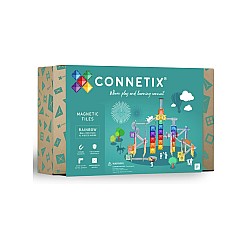 Connetix Rainbow Ball Run Pack 92 Pieces (ct-r-00092-br)