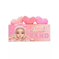 Topmodel Head Band With Hearts Beauty And Me Pink