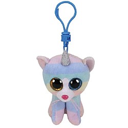 Ty Beanie Boo's Clip Heather Cat 8.5cm