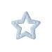 Bibs Baby Bitie Star Baby Blue (3000231)