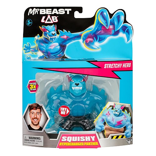 Mr. Beast Lab Stretchy Hero Squishy Hypercharged Panther (24736)