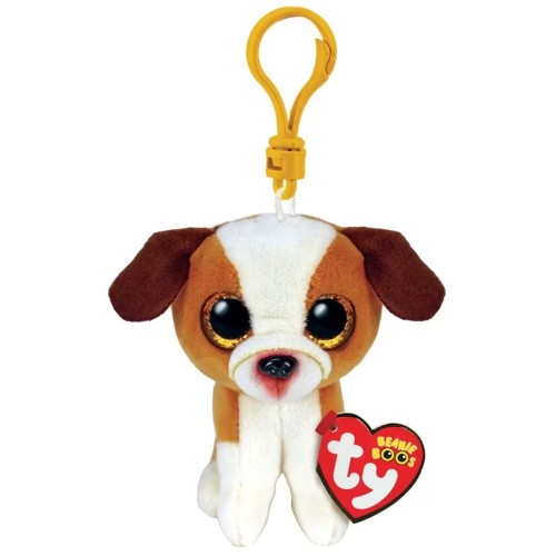 Ty Beanie Boos Hugo The Brown & White Dog 8.5cm (1607-35258)