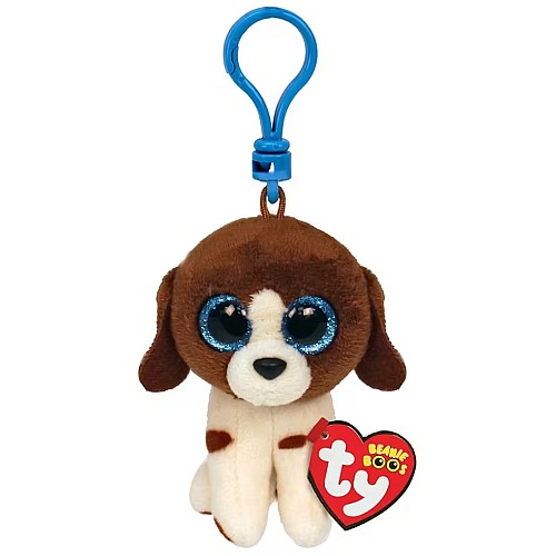 Ty Mini Boos Clip On Muddles Dog 8.5cm (1607-35245)