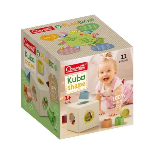 Quercetti Playbio Kubo Shape Sorter (qu-80240)