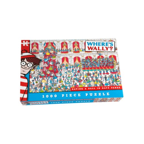 University Games Where's Wally Having A Ball In Gaye Paree 1000pc (710-5975)
