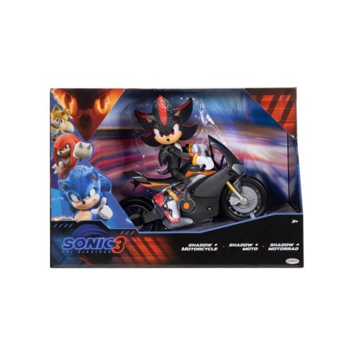 Sonic 3 Movie 5 Shadow Figure With Motorcycle (424064)