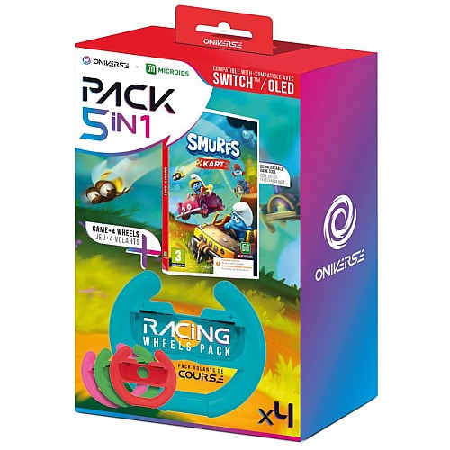 Oniverse 4 Wheels + Smurfs Kart (code In Box)