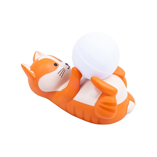 Luna The Cat Mood Light Warm White 20 Cm