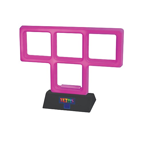 Tetris Purple Neon Light Purple 21cm X 14cm