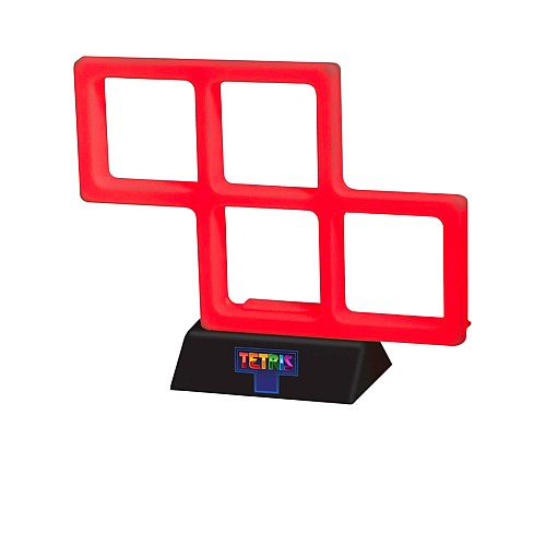 Tetris Red Neon Light Red 21cm X 14cm