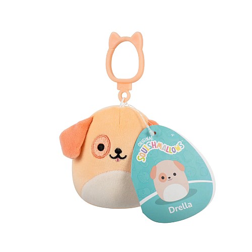 Squishmallows Clip On Drella Dog 9 Cm