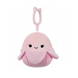 Squishmallows Clip On Lex Lex Pastel Pink Banana 9 Cm